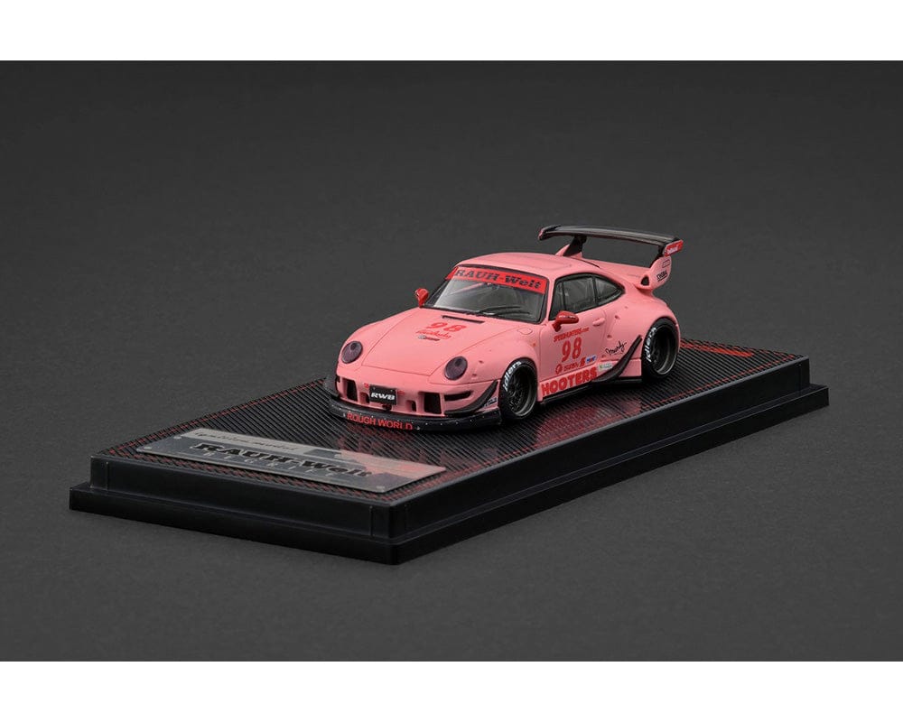 Pre-order) Porsche RWB Rauh-Welt Begriff 993 Matte Pink Ignition