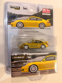 Chase Gold Chrome Porsche 911 GT3 996 Yellow Ixo Models Tarmac Works  Limited Edition