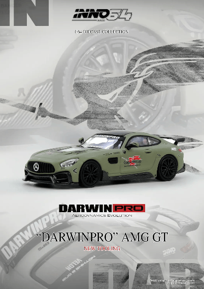 Mercedes AMG GT Darwin Pro Inno64 1/64 scale