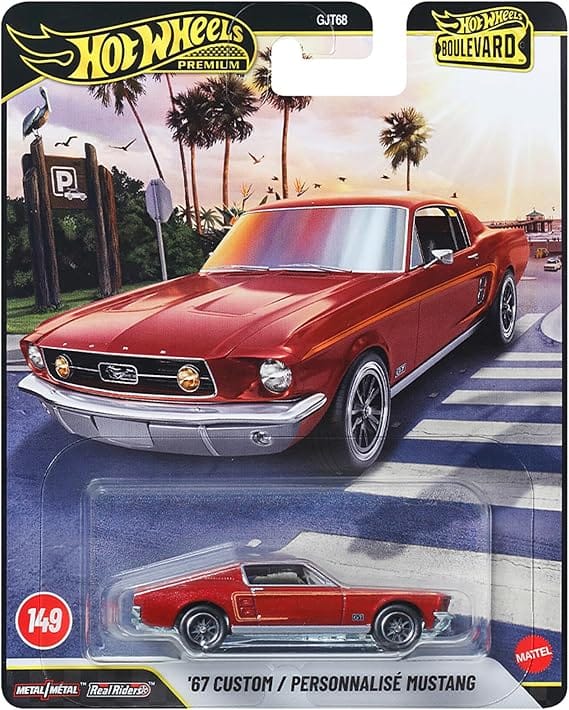 Hot Wheels Car Culture 2025 G Case Silhouettes (5 car set) JHW40
