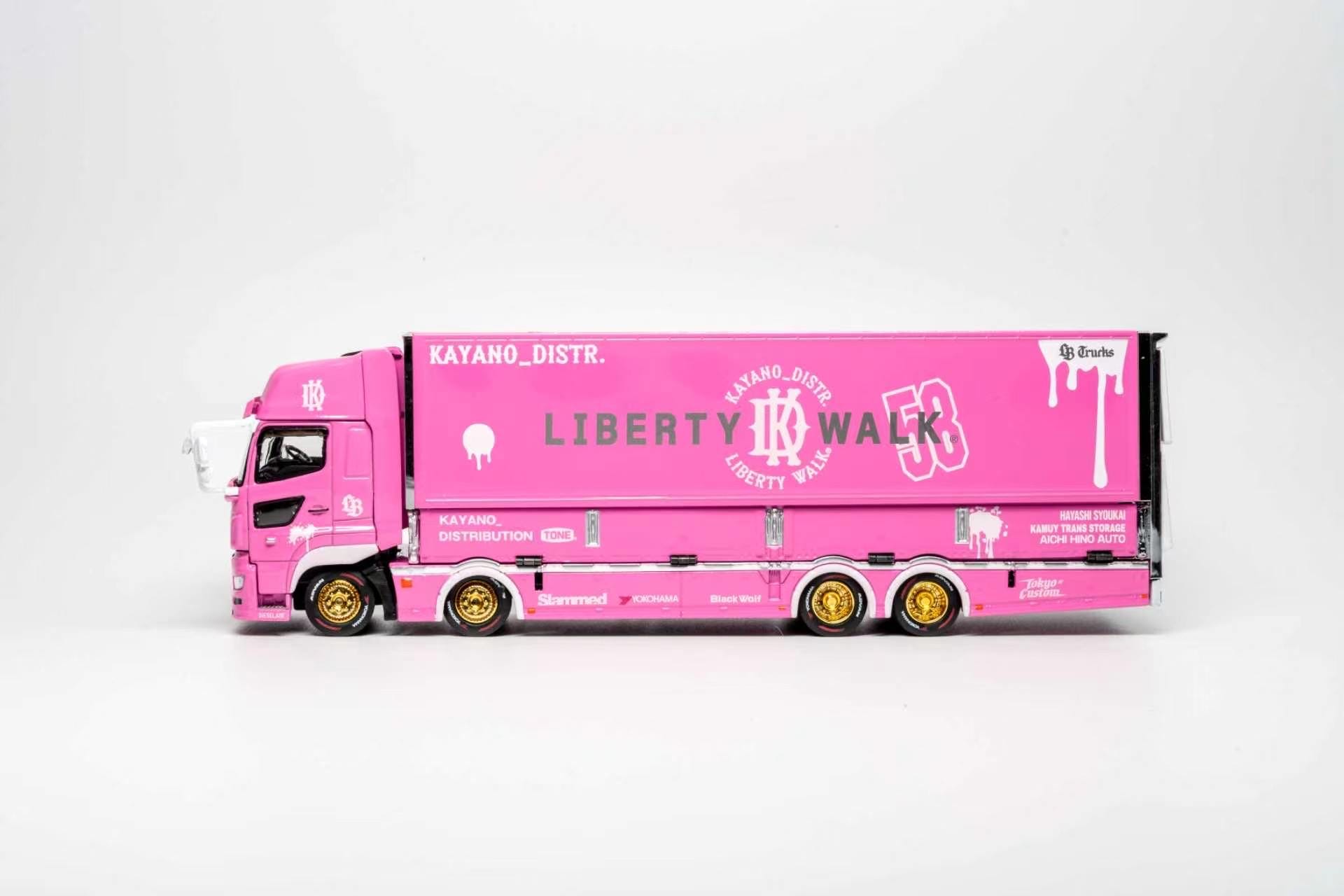 Hino 700 LB Pink Kayano Distribution Edition GCD 1:64 – Hanz Driven