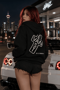 East Van Premium Zip Hoodie Black