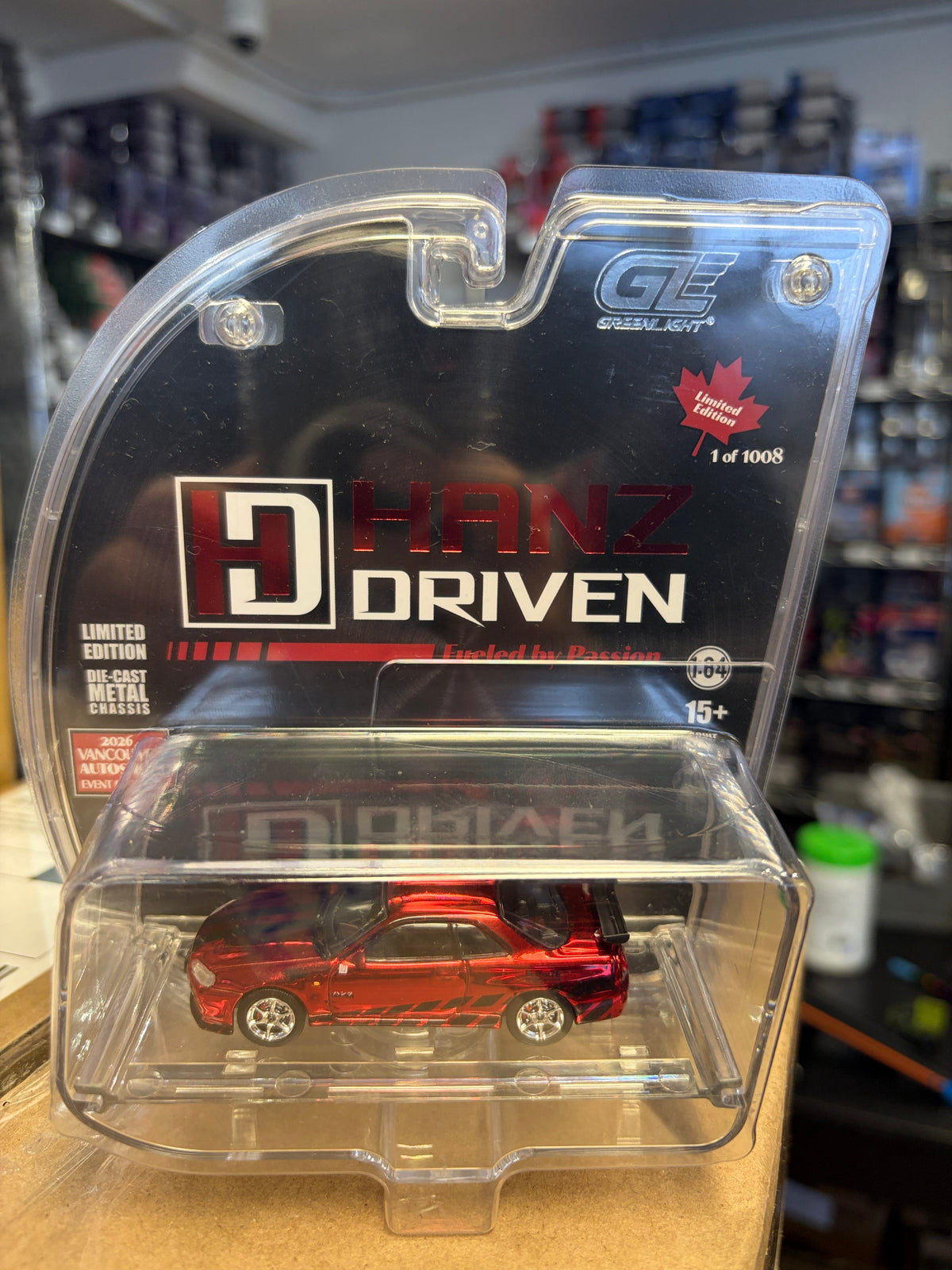 Nissan Skyline GT-R R34 Hanz Driven Vancouver Auto Show Exclusive 1:64 | Hanz Driven 1:64 HANZ001CHASE