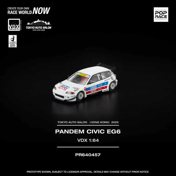 Honda Civic Pandem EG6 VDX TASHK Exclusive Special Edition 1/64