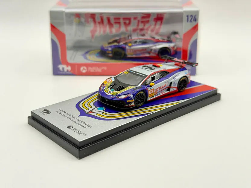 Lamborghini Huracan GT3 Evo 2 Ultraman Absolute Racing CHINA GT 2026 #63 Trends Hobby 241083(D)