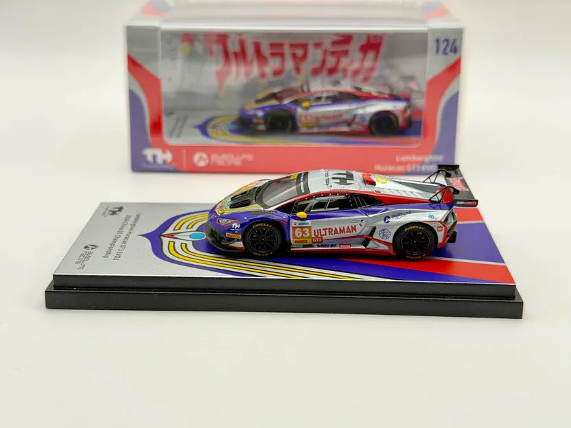 Lamborghini Huracan GT3 Evo 2 Ultraman Absolute Racing CHINA GT 2026 #63 Trends Hobby 241083(D)