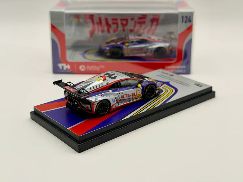 Lamborghini Huracan GT3 Evo 2 Ultraman Absolute Racing CHINA GT 2026 #63 Trends Hobby 241083(D)