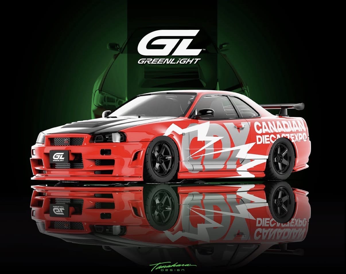 Nissan Skyline GT-R R34 CDX (limited to 1000 made) Base | CDX 1:64