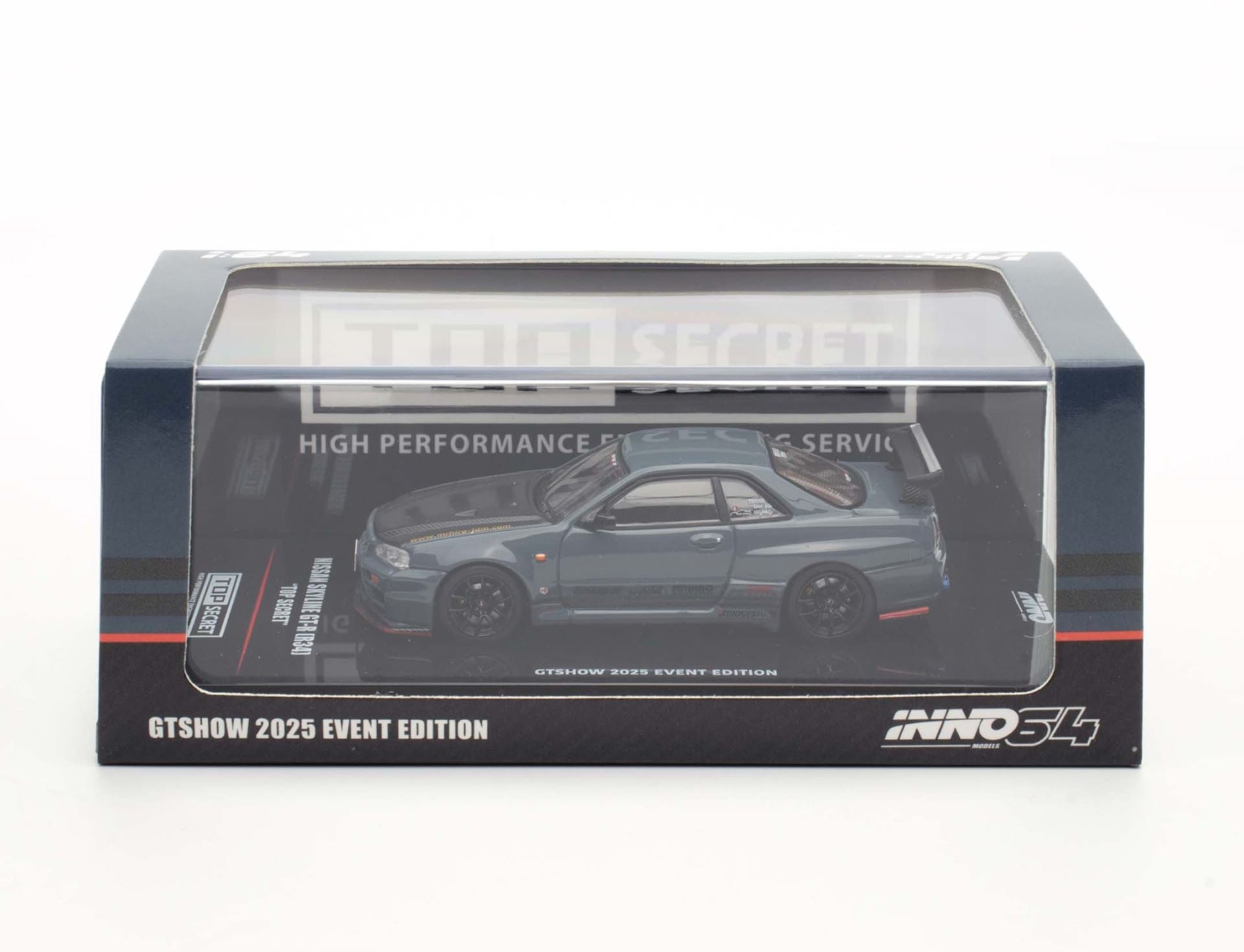 Top Secret Nissan Skyline GT-R R34 Stealth Gray GTSHOW Event