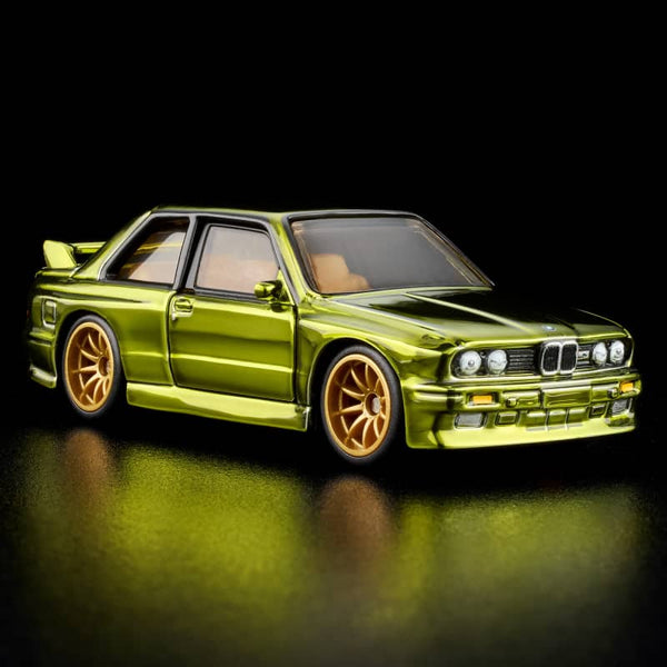 1991 BMW M3 Olive RLC Exclusive Hot Wheels 1/64 JJY68