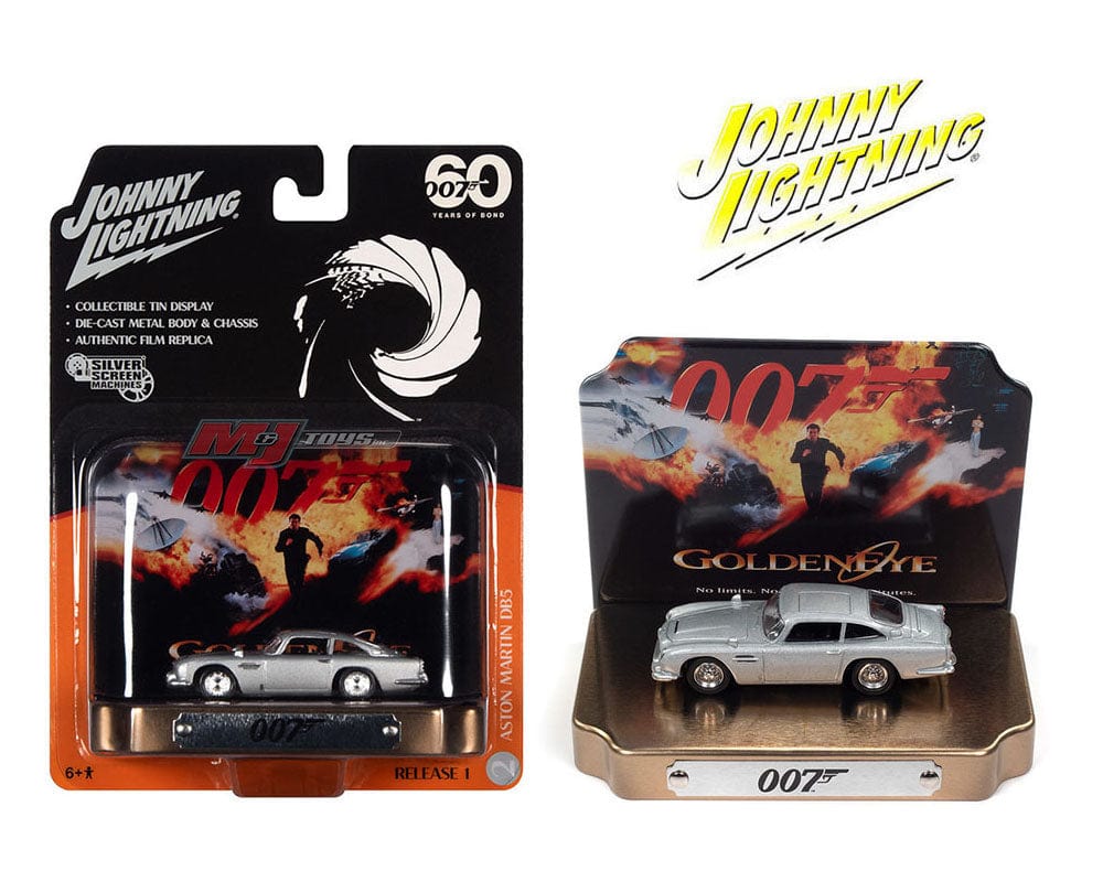 James Bond 007 Golden Eye 1965 Aston Martin DB5 Johnny Lightning 1
