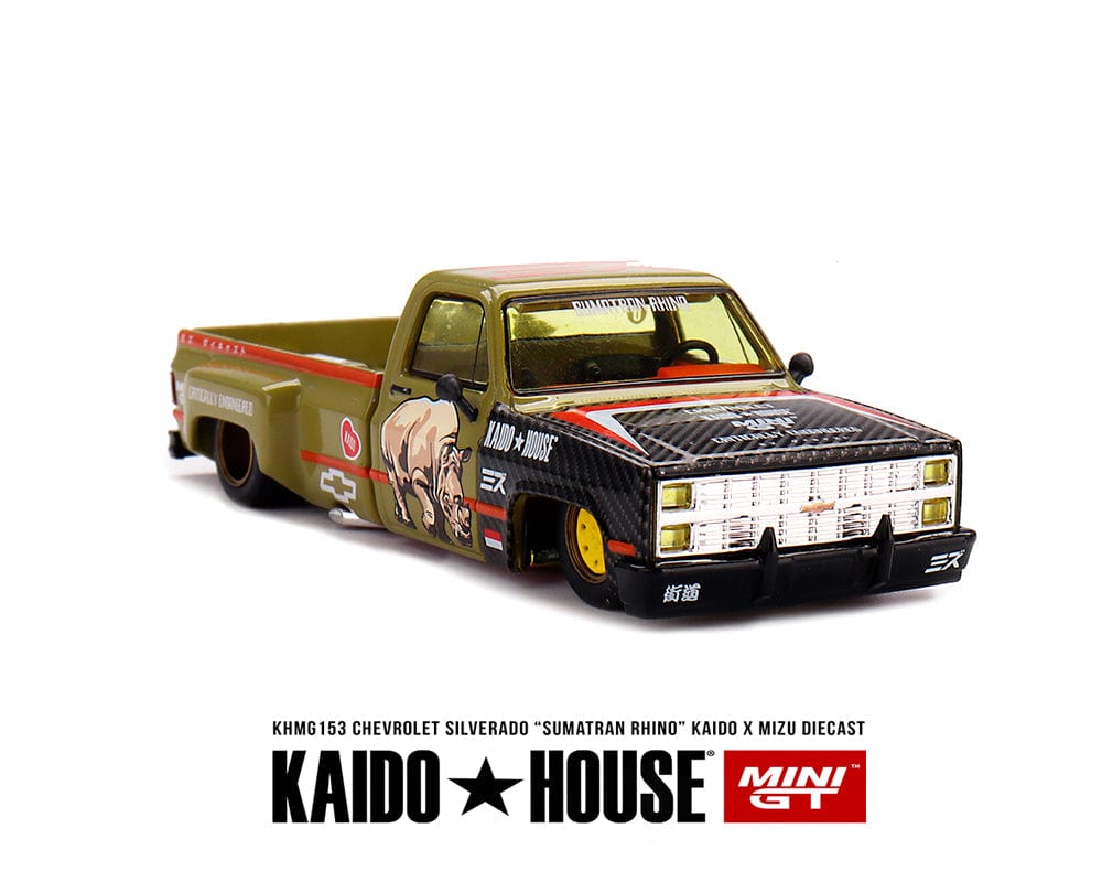 Kaido House Mini GT Chevrolet Silverado Mizu Diecast Sumatran