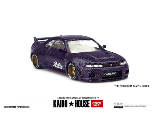 Nissan Skyline GT-R R33 Active Carbon R V2 – Purple Carbon Kaido