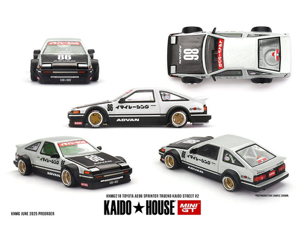 Honda Civic EF Kaido house Works V2 M Red KHMG156 1/64 scale