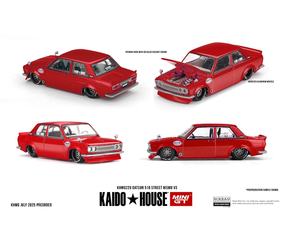KAIDO★HOUSE DATSUN 510 STREET RACING V3 Kaido House //114 - Datsun Kaido 510 Wagon Hanami V3 (purple