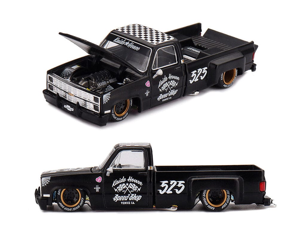 pre-order) Chevrolet Silverado Dually Hot Rod V1 Flat Black Kaido