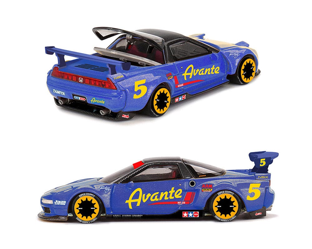 pre-order) Honda NSX Tamiya Avante V1- Blue Kaido House Mini GT 1