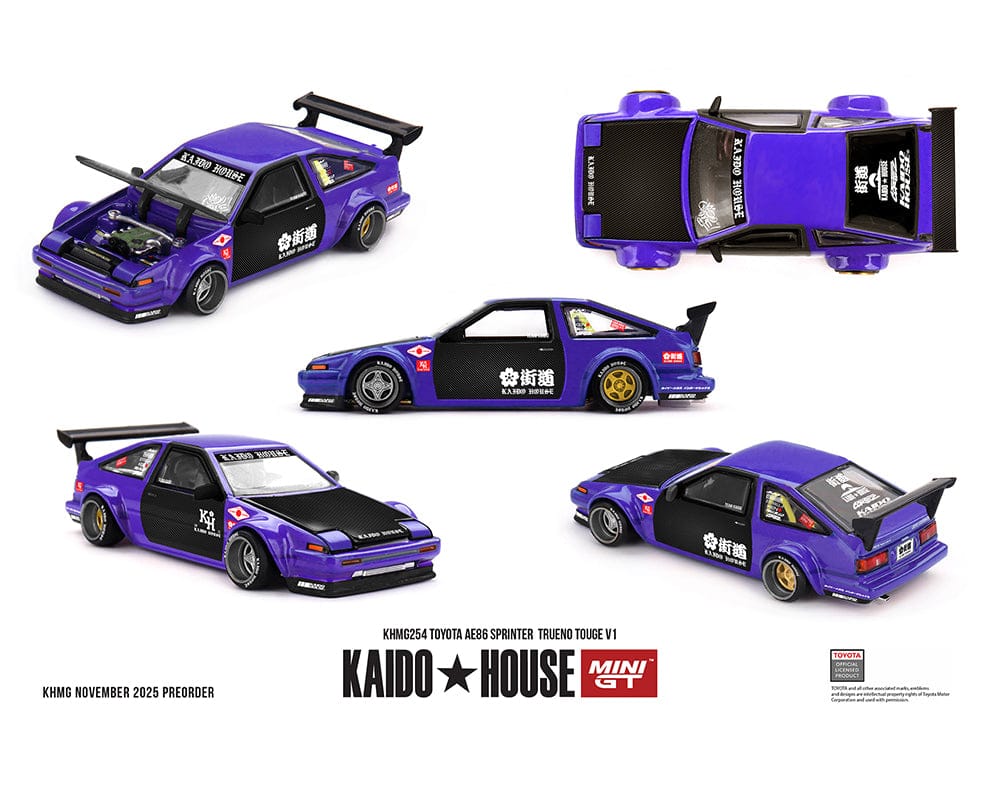 Honda Civic EF Kaido house Works V2 M Red KHMG156 1/64 scale