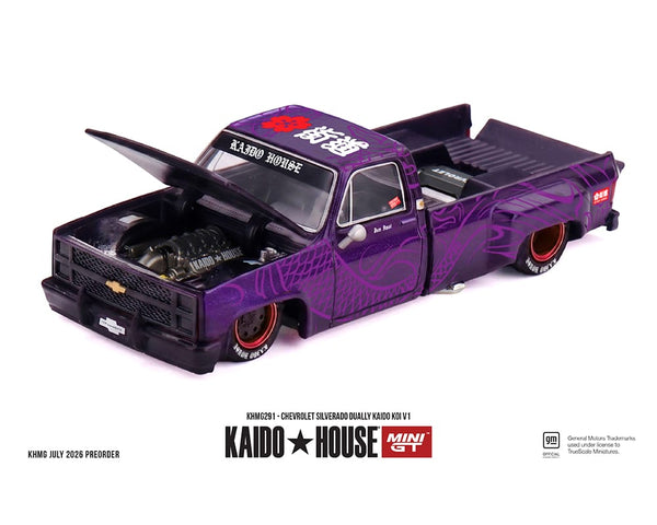 Chevrolet Silverado Dually KAIDO Koi V1 Kaido House x Mini GT 1:64