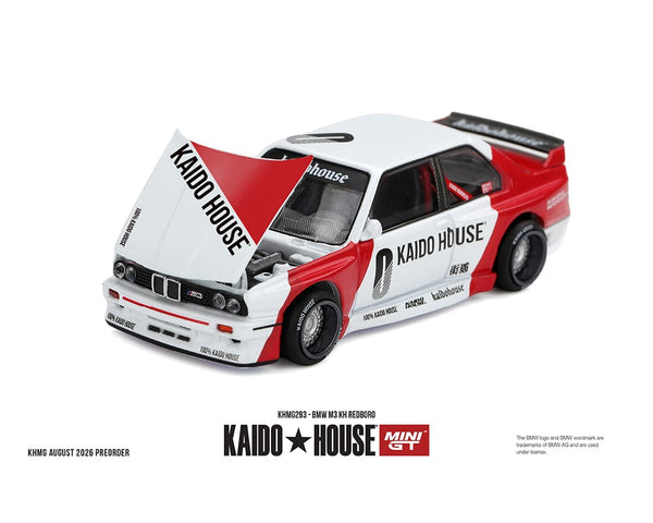 BMW M3 KH REDBORO Kaido House x Mini GT 1/64 – Hanz Driven