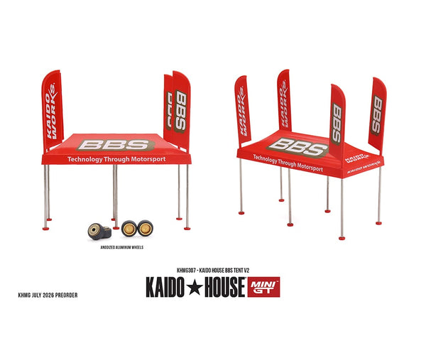 Kaido House BBS Tent V2 Mini GT 1:64