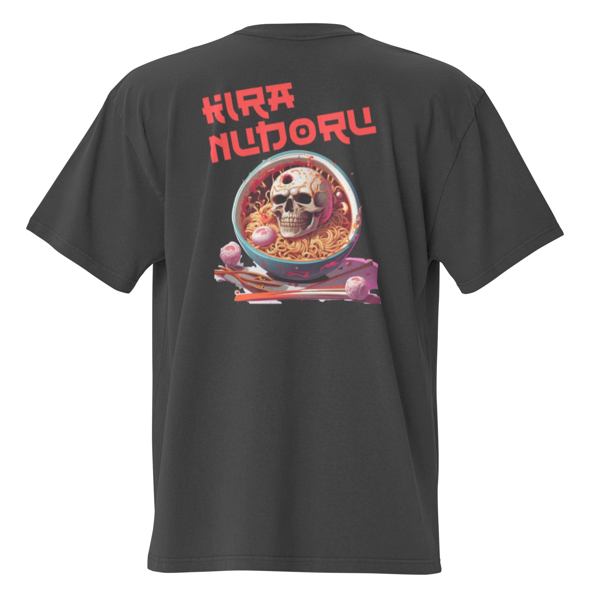 Kira Nudoru - Killer Noodle Oversized faded t-shirt – Hanz Driven