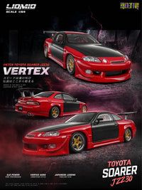 (PRE-ORDER) Toyota Soarer JZZ30 Vertex HK Toycar Salon 2026 Liomio 1/64 LI64-TSV-HKTCS