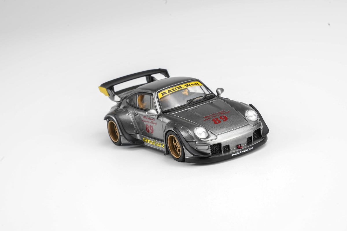 (PRE-ORDER) Porsche RWB 993 Ramintra Acrylic Box Motorhelix 1/64 M62303