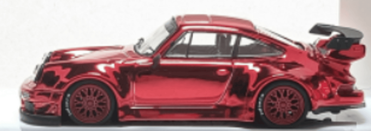 Porsche 911 RWB 930 Chrome Red My Model Collect 1/64 MC640003O