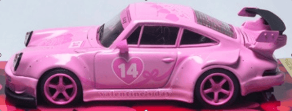 Porsche 911 RWB 930 GT Wing Valentines Day My Model Collect 1/64 MC640003P