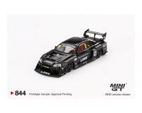 Nissan LB-ER 34Super Silhouette Skyline Black Mini GT 1/64 scale MGT00844-BL