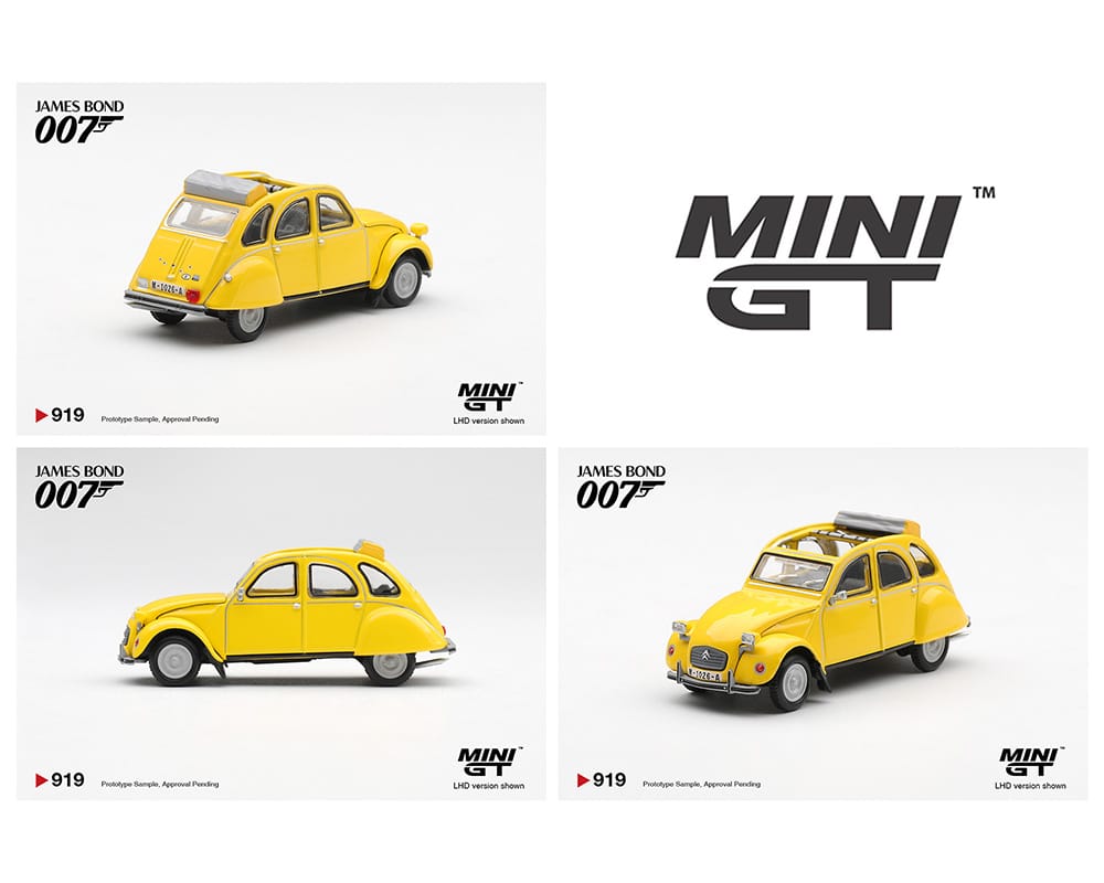 (PRE ORDER) James Bond 007 Citroën 2CV For Your Eyes Only English Packaging Limited Edition Mini GT 1:64 MGT00919-007E