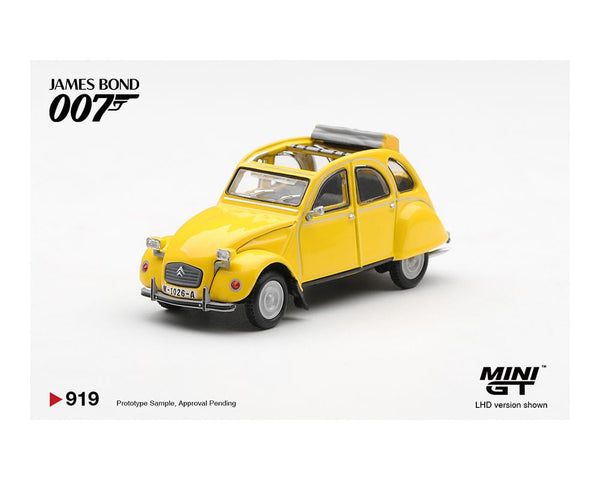 (PRE ORDER) James Bond 007 Citroën 2CV For Your Eyes Only English Packaging Limited Edition Mini GT 1:64 MGT00919-007E