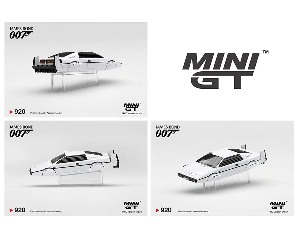 (PRE ORDER) James Bond 007 Lotus Esprit S1 “The Spy Who Loved Me” Submarine English Packaging Limited Edition  Mini GT 1:64 MGT00920-007E