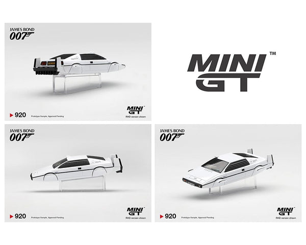 (PRE ORDER) James Bond 007 Lotus Esprit S1 “The Spy Who Loved Me” Submarine English Packaging Limited Edition  Mini GT 1:64 MGT00920-007E