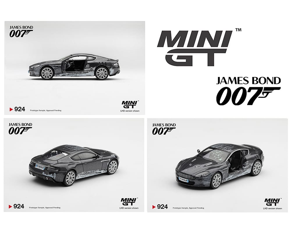 Mini GT Aston Martin DBS Quantum of Solace Battle Damaged 1/64 MGT00924-007E