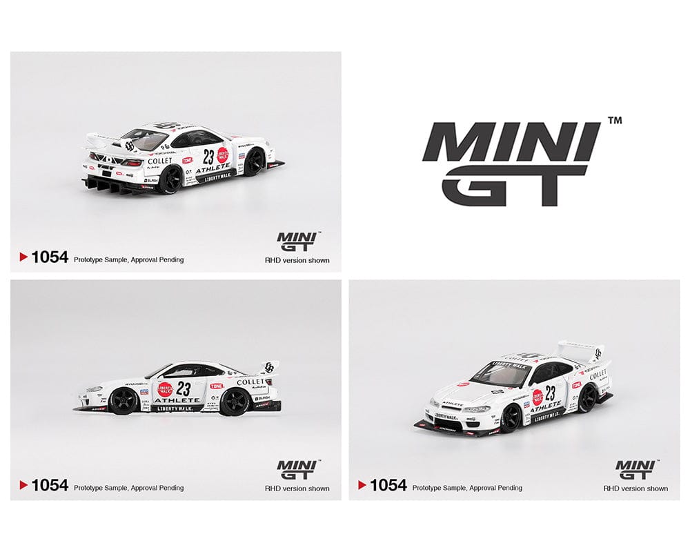 Nissan LB-Super Silhouette S15 Silvia Athlete White Mini GT