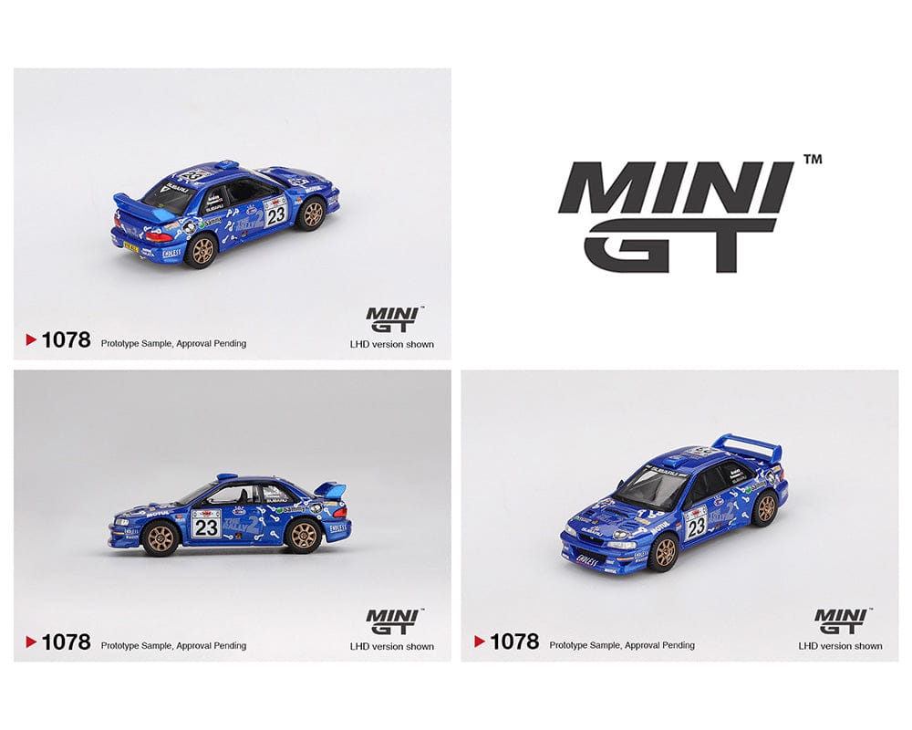 Subaru Impreza WRC99 #23 2000 Acropolis Rally Mini GT 1:64 – Hanz Driven