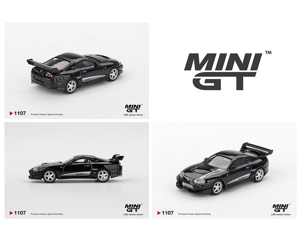 Toyota Supra VeilSide Combat V-II Black Mini GT 1:64
