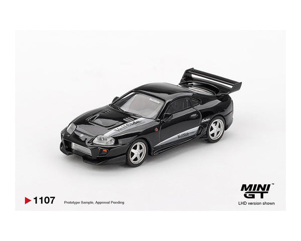 Toyota Supra VeilSide Combat V-II Black Mini GT 1:64