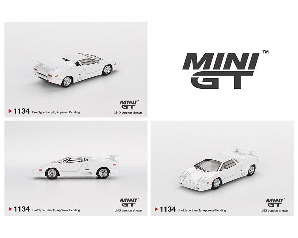 Lamborghini Countach 25th Anniversary White Limited Edition Mini