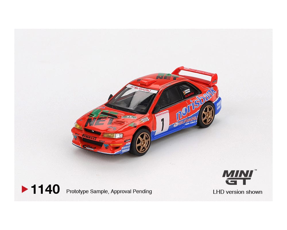 Subaru Impreza WRC97 #1 1999 DRM Champion Mini GT 1:64 – Hanz Driven