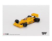 Lotus 99T #11 Satoru Nakajima 1987 Monaco Grand Prix Yellow Mini GT MGT01148-BL
