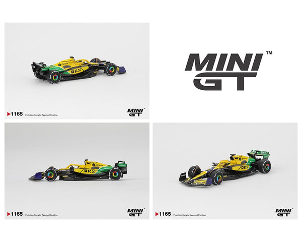 (Pre-order) McLaren MCL38 #81 Oscar Piastri 2024 F1 2024 Monaco GP 2nd Place Mini GT 1:64