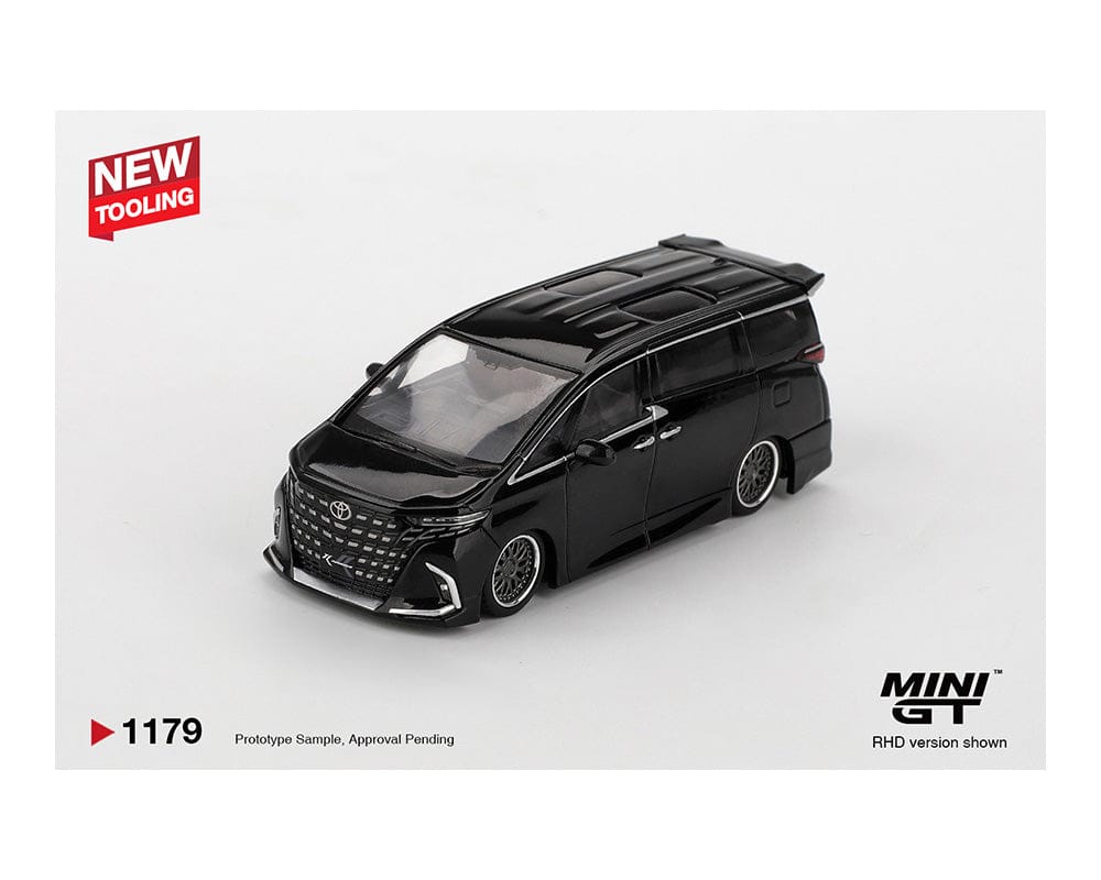 Pre-order) Toyota Alphard 40 KUHL Black Mini GT 1:64 – Hanz Driven