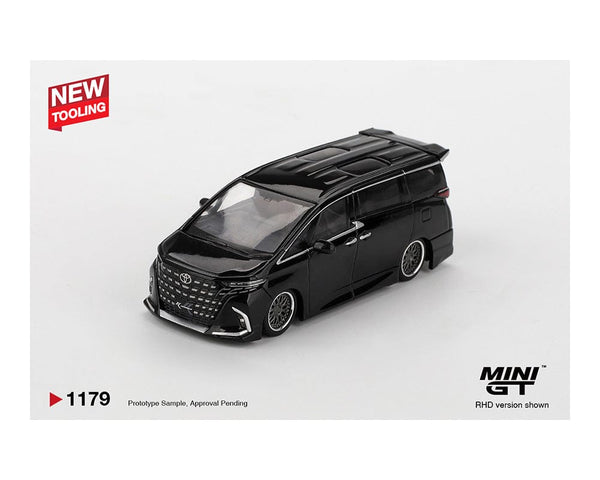 Pre-order) Toyota Alphard 40 KUHL Black Mini GT 1:64 – Hanz Driven