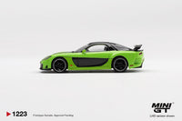 Mini GT Mazda RX-7 VeilSide Fortune7 Green 1:64 | Pre-order MGT01223-BL
