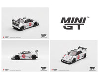 Mazda AZ1 Liberty Walk LB40 LB Hinomaru Mini GT 1/64 | Hanz Driven MGT01227-BL