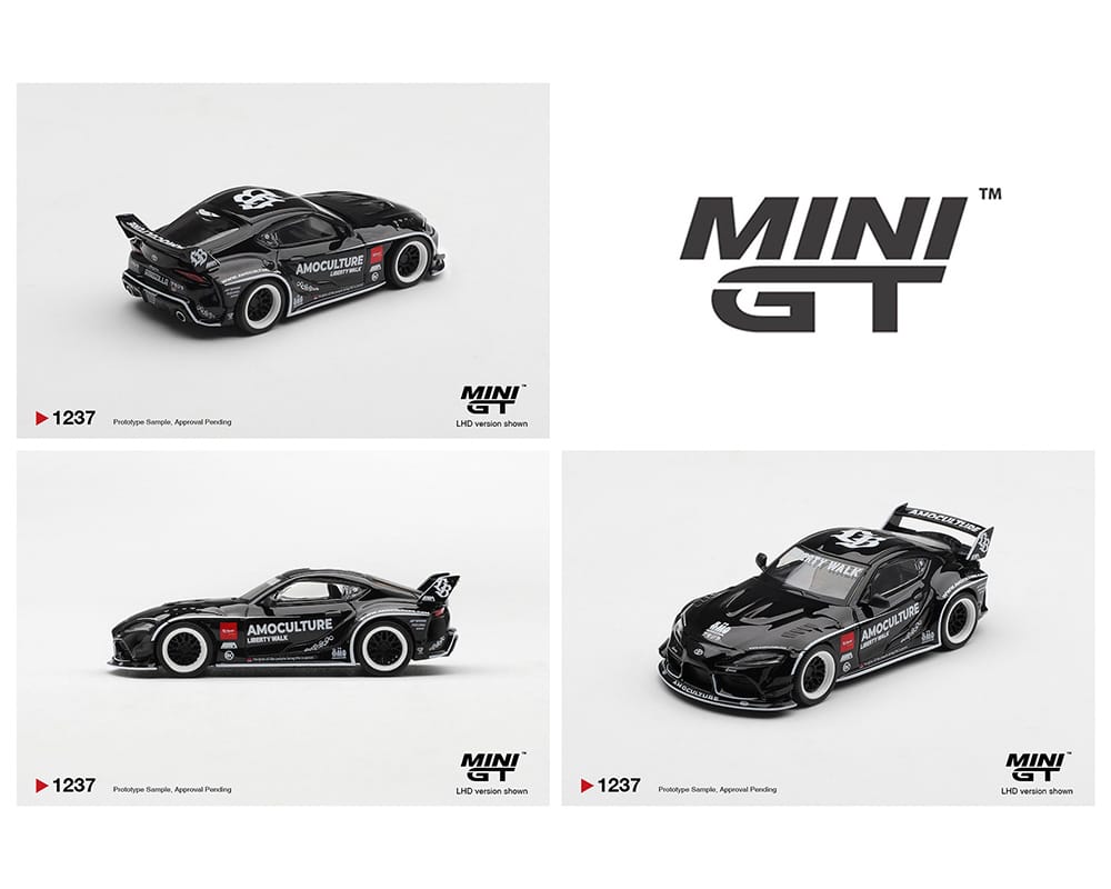 Toyota GR Supra LB Works AMOCULTURE Mini GT 1/64 MGT01237-BL