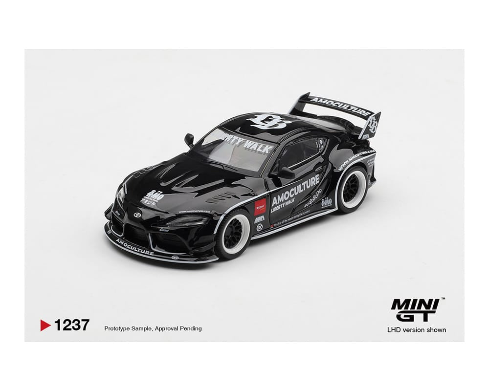 Toyota GR Supra LB Works AMOCULTURE Mini GT 1/64 MGT01237-BL